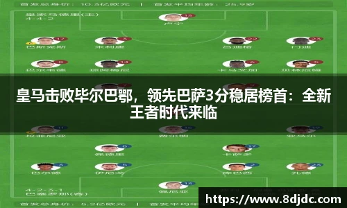 皇马击败毕尔巴鄂，领先巴萨3分稳居榜首：全新王者时代来临